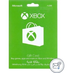 Microsoft SAR 200 Xbox Live Payment and Recharge Card (Delivery by eMail)