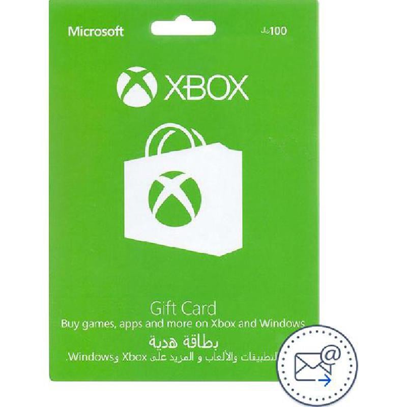 Microsoft SAR 100 Xbox Live Payment and Recharge Card (Delivery by eMail)